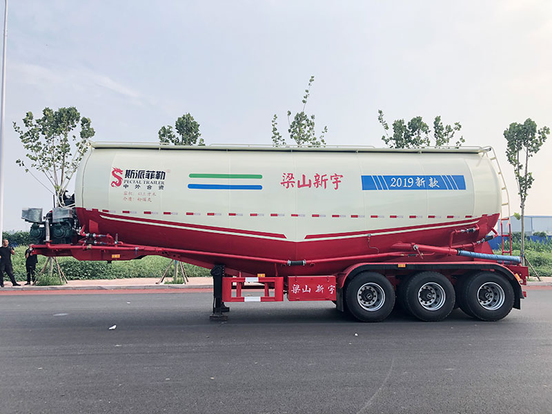 粉粒自卸運輸半掛車